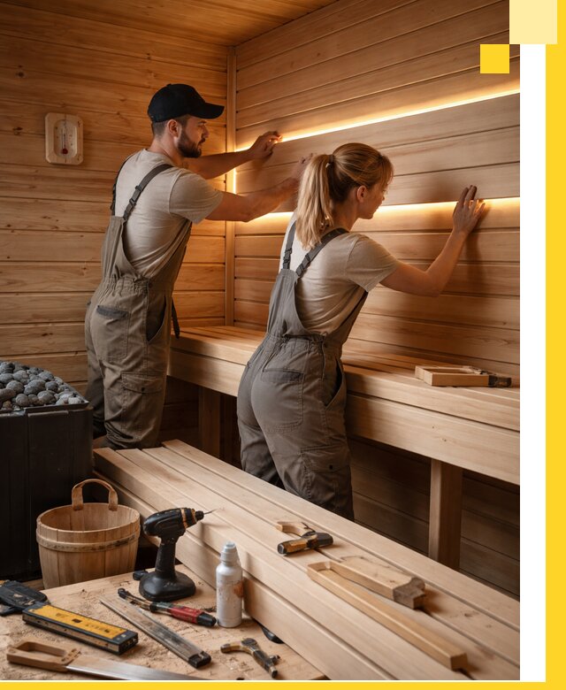 Дизайн саун и бань под ключ с индивидуальным проектом в Новочеркасске