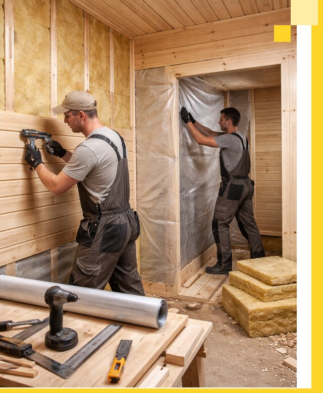 Бани под ключ в Новочеркасске с проектом и полным монтажом