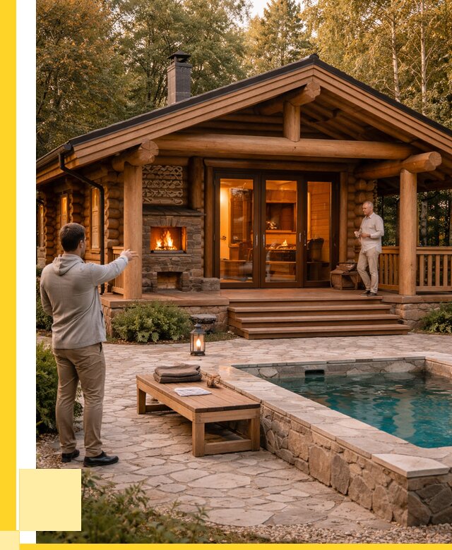 Проекты бань и хамам в Новочеркасске от 25585 р. | ЭриданНвч