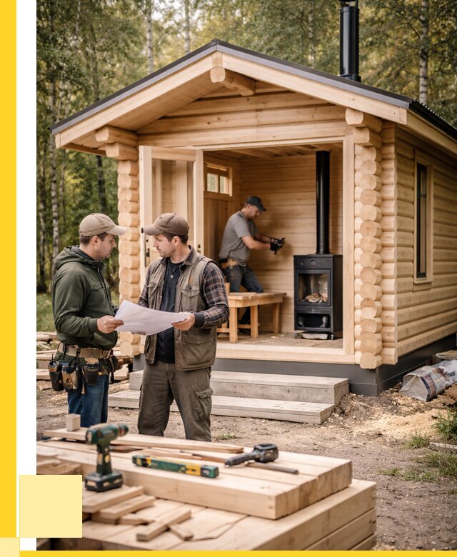 Монтаж бань под ключ в Новочеркасске — от 204680 р. | ЭриданНвч