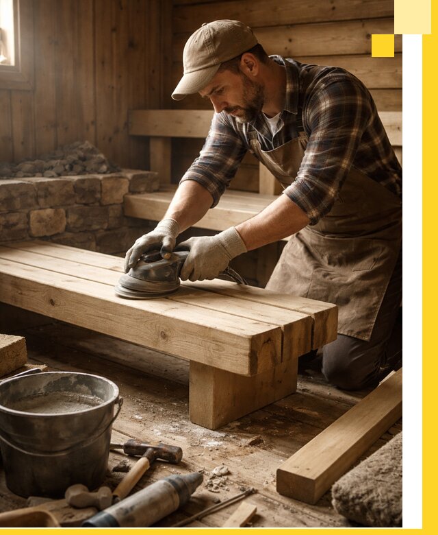 Ремонт бань под ключ в Новочеркасске с гарантией качества и сроков