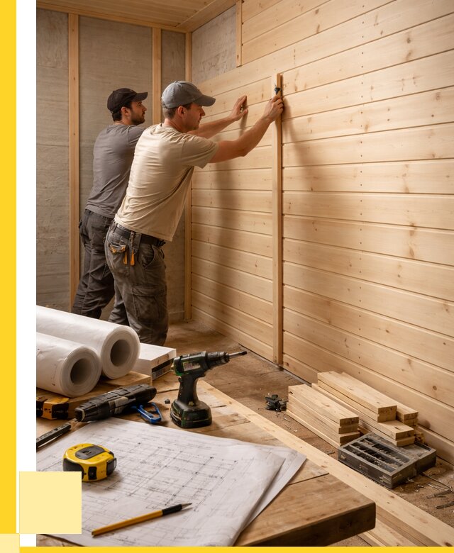 Обшивка бани вагонкой в Новочеркасске от 1228 р., ЭриданНвч