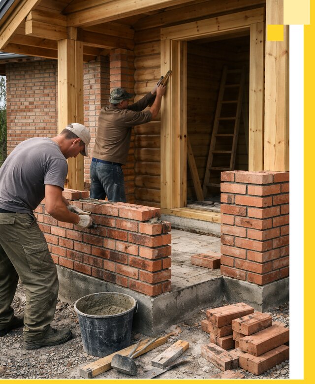 Строительство кирпичных бань под ключ в Новочеркасске с гарантией качества