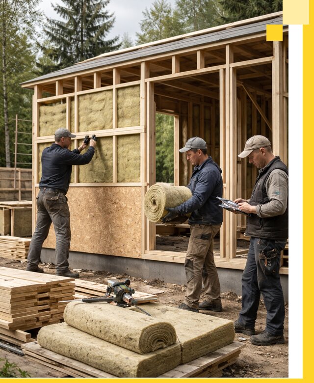 Проектирование и строительство каркасных бань в Новочеркасске под ключ