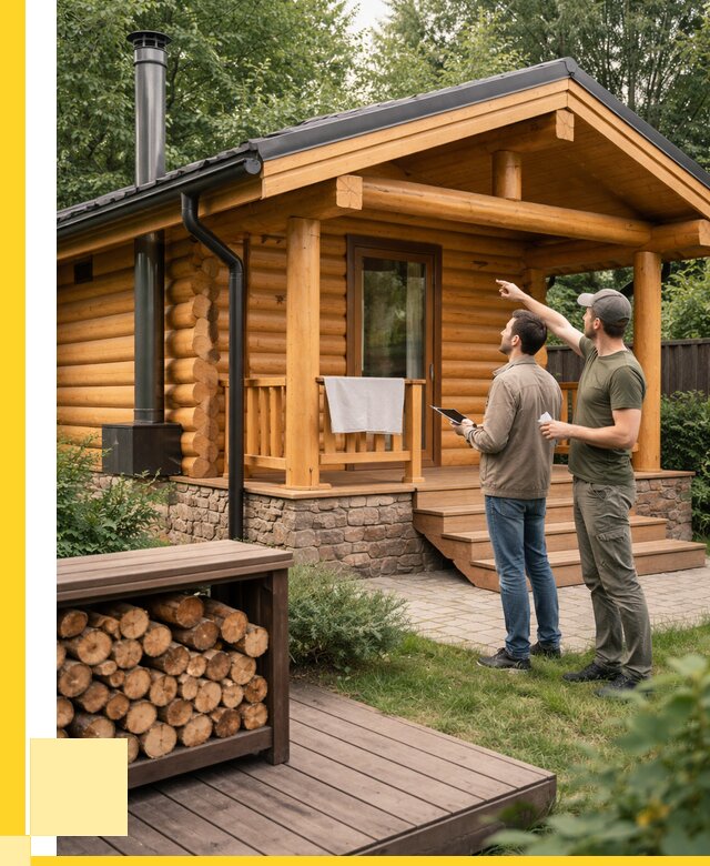 Бани для дачи под ключ в Новочеркасске от 255850 р. | ЭриданНвч