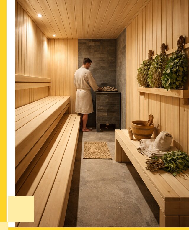 Отделка парной под ключ в Новочеркасске от 358190 р. | ЭриданНвч