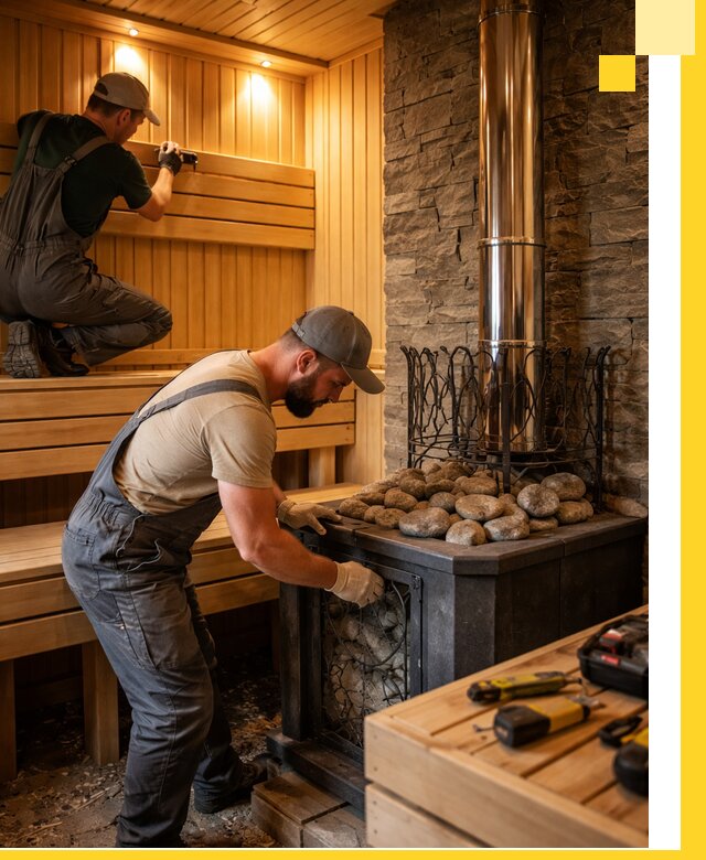 Комплексный дизайн бань, саун и зон отдыха в Новочеркасске