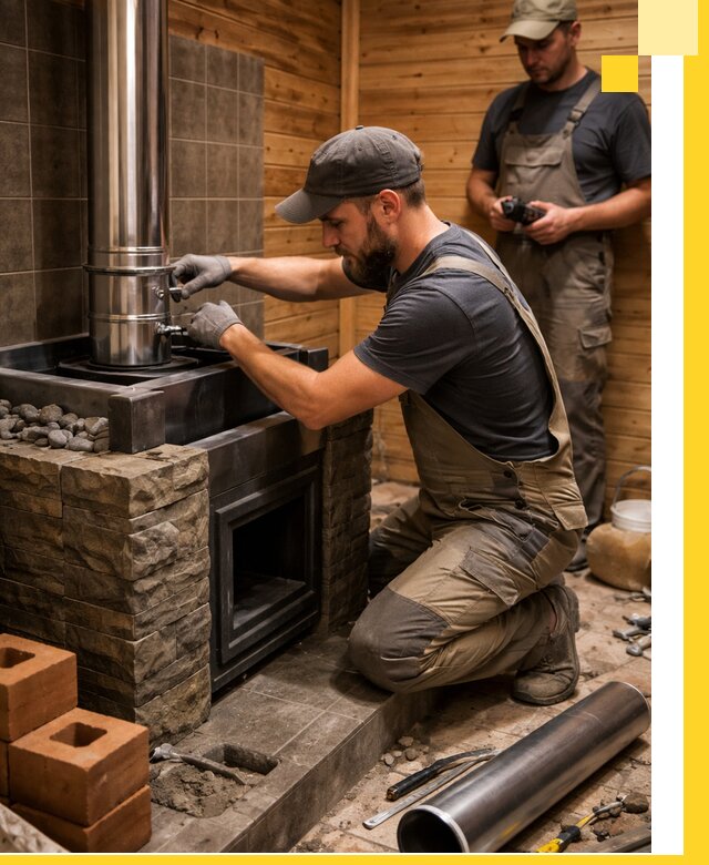 Изготовление и установка банных печей под ключ в Новочеркасске