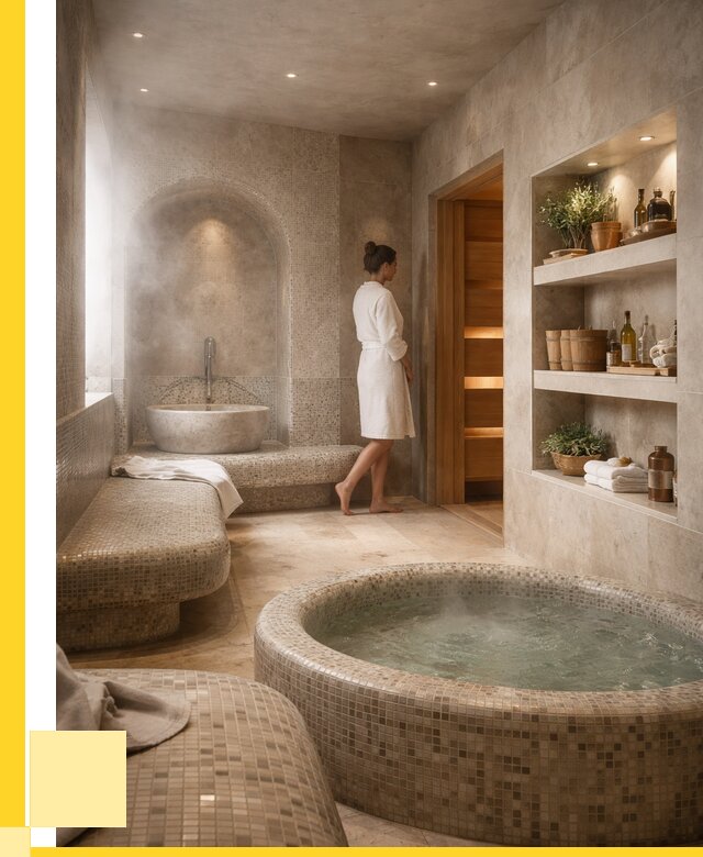 Строительство бани с хамамом в Новочеркасске от 767550 р. | ЭриданНвч