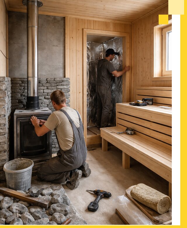 Строительство и изготовление бань под ключ в Новочеркасске