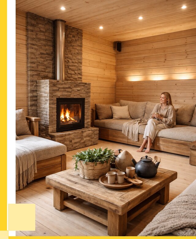 Проект бани с комнатой отдыха в Новочеркасске от 35819 р. | ЭриданНвч