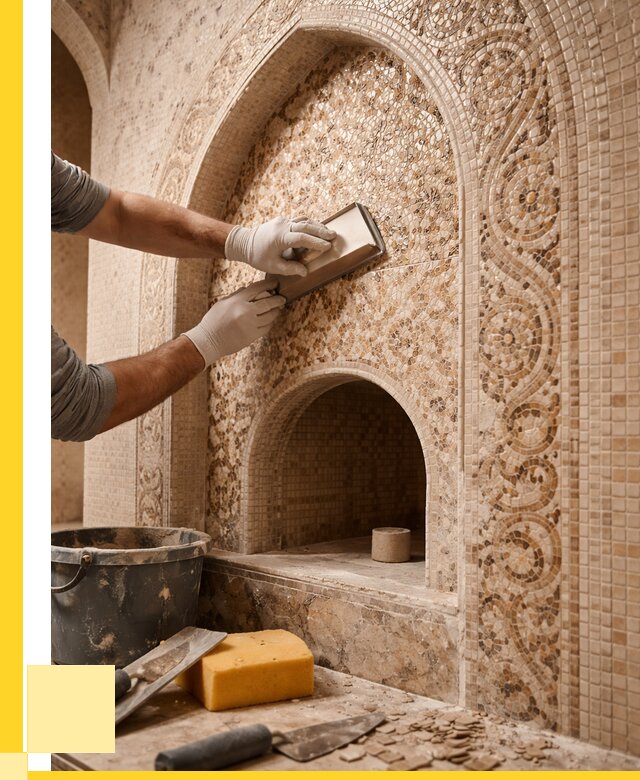 Мозаика для хамама в Новочеркасске под ключ от 5117 р. | ЭриданНвч